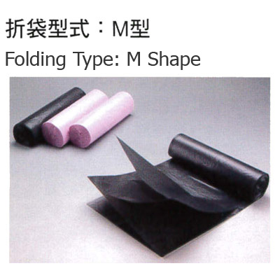 折袋型式:M型
